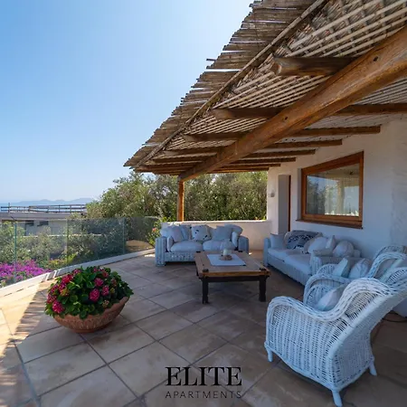 Villa Romazzino Con Vista Mare Abbiadori