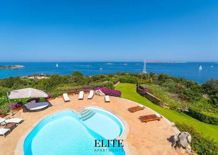 Romazzino Con Vista Mare Villa Abbiadori